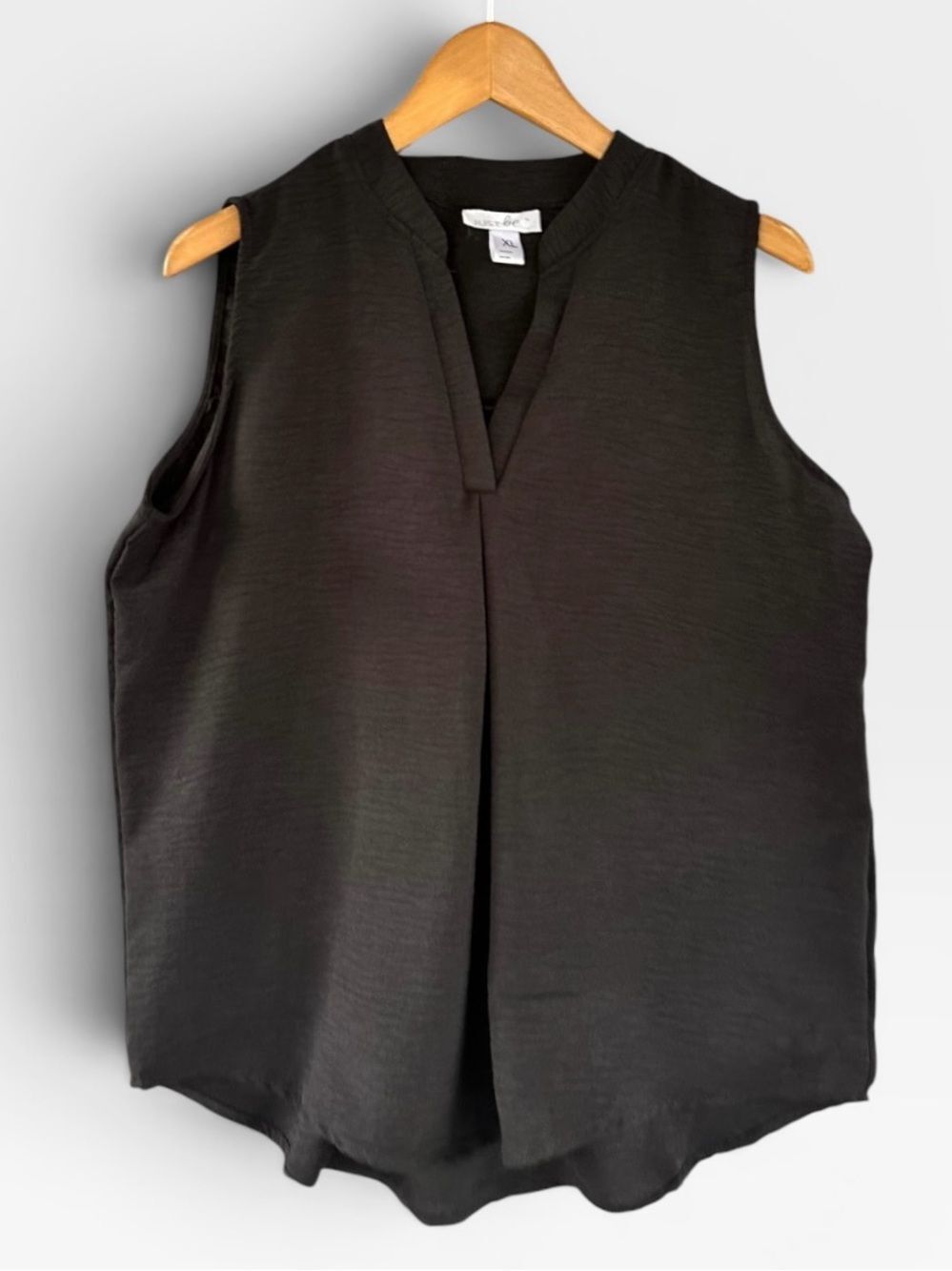 🎉5 for $45🎉 NWT Just be top blouse shirt size XL black